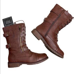 Vegan military combat boots!